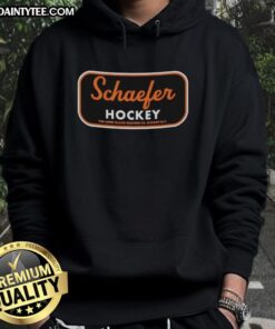 Awesome Matthew Schaefer wearing a New York Islanders hockey Long Island skating hoodie at a rink.