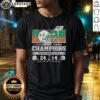 Awesome Miami Hurricanes Beat Ohio State Buckeyes Cotton Bowl Classic 2025 T-Shirt design featuring team logos and vibrant colors.