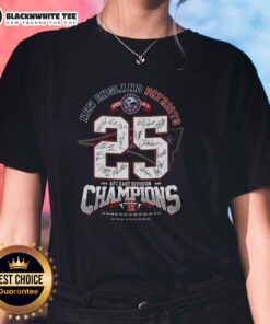 Awesome New England Patriots AFC East Division Champions signature ladies tee featuring team logo and stylish design.