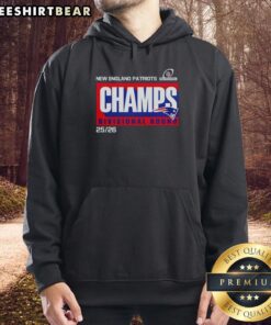 Alt Text: Awesome New England Patriots Champs Divisional Round 2025-26 Hoodie featuring team colors and logo, perfect for fans.