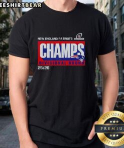 Alt Text: Awesome New England Patriots Champs Divisional Round 2025-26 T-Shirt featuring team logo and vibrant colors.
