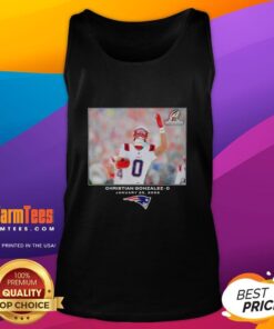 Awesome New England Patriots Christian Gonzalez NFL flash features week 21 tank top showcasing team spirit and style.