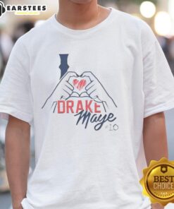 Awesome I Love Drake Maye 10 New England Patriots T-Shirt