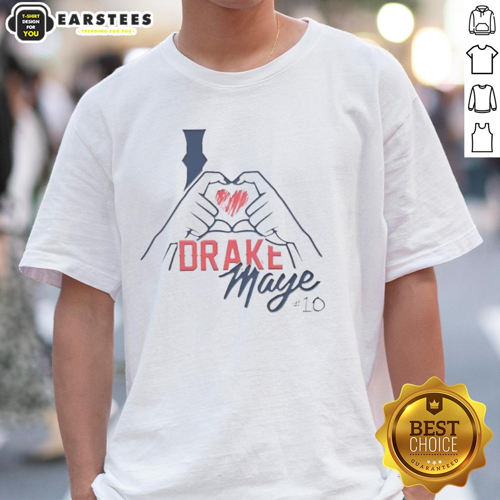awesome-new-england-patriots-i-love-drake-maye-10-t-shirt-1 Awesome I Love Drake Maye 10 New England Patriots T-Shirt