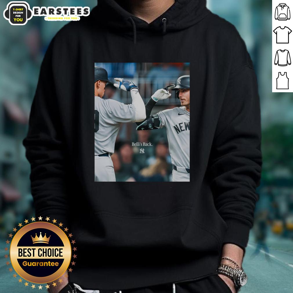awesome-new-york-yankees-back-to-back-judge-to-belli-bellis-hoodie Alt Text: Awesome New York Yankees hoodie featuring Judge and Belli, perfect for fans celebrating back-to-back victories.