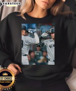 Awesome New York Yankees Back To Back Judge To Belli Bellis Sweatshirt featuring iconic team logo and stylish design.
