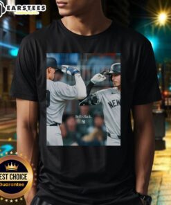 Alt Text: Awesome New York Yankees Back To Back Judge to Belli Belli T-Shirt featuring bold graphics and team colors.
