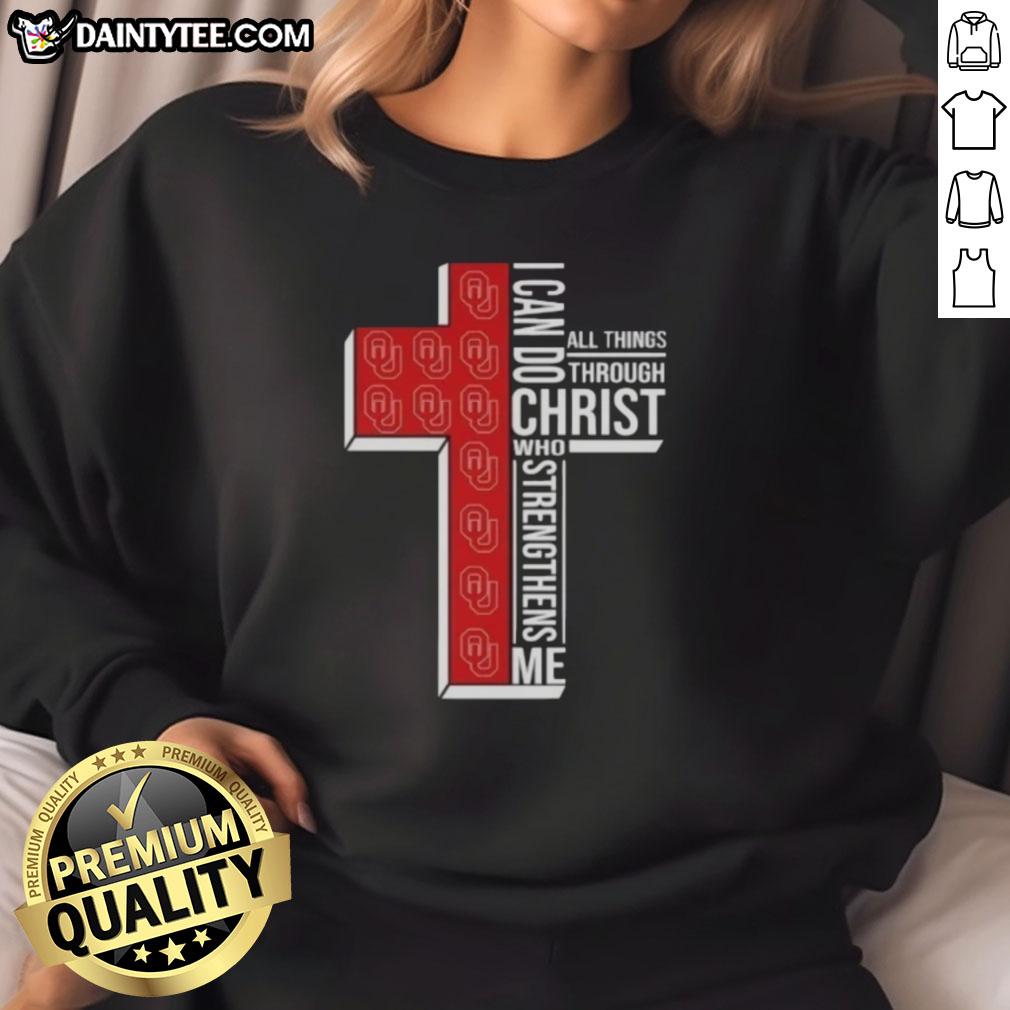 awesome-oklahoma-sooners-womens-basketball-cross-i-can-do-all-things-through-christ-who-strengthens-me-sweatshirt Awesome Oklahoma Sooners women's basketball sweatshirt with 'I Can Do All Things Through Christ Who Strengthens Me' design.