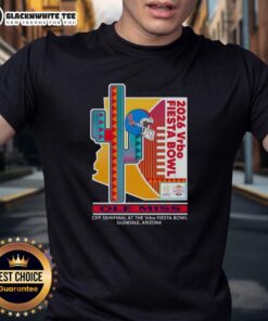 Awesome Ole Miss Rebels 2026 CFP Semifinal VRBO Fiesta Bowl T-Shirt showcasing team spirit and vibrant design.