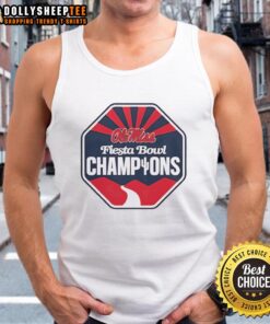 Awesome Ole Miss Rebels Champions Vrbo Fiesta Bowl CFP 2026 logo tank top showcasing team spirit and style.