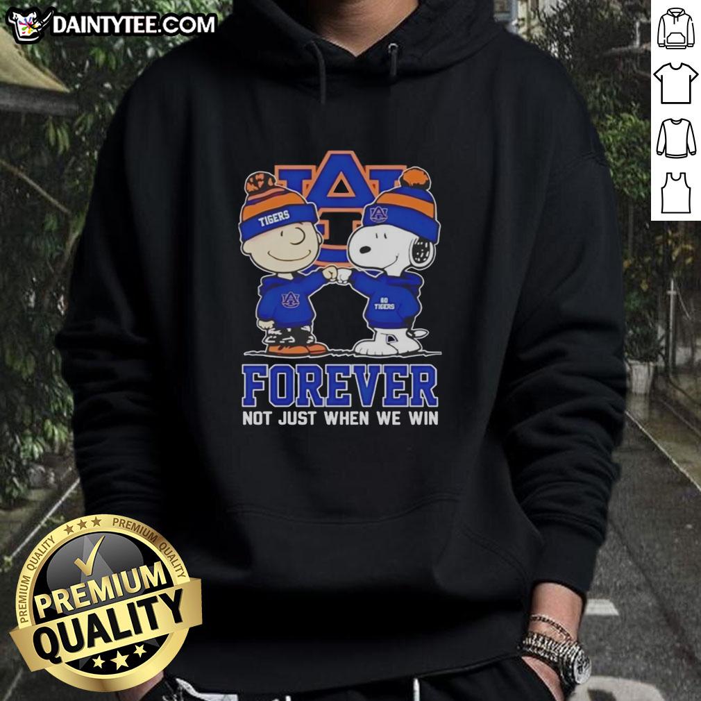 awesome-peanut-snoopy-charlie-brown-auburn-tigers-forever-not-just-when-we-win-hoodie Alt Text: Awesome Peanut Snoopy and Charlie Brown Auburn Tigers hoodie, celebrating team spirit and loyalty beyond victories.