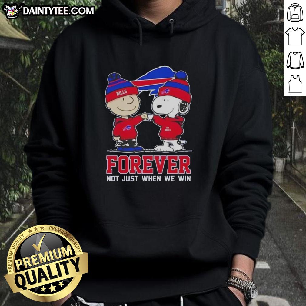 awesome-peanut-snoopy-charlie-brown-buffalo-bills-forever-not-just-when-we-win-hoodie Awesome Peanut Snoopy and Charlie Brown Buffalo Bills hoodie design, perfect for fans not just when they win.