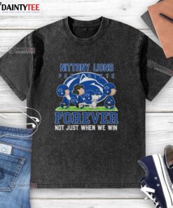 Awesome Peanuts Penn State Nittany Lions Forever washed t-shirt featuring a vibrant design for loyal fans.
