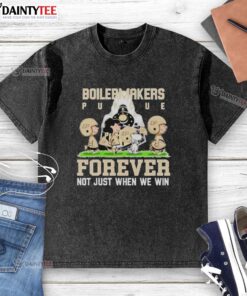 Awesome Peanuts Purdue Boilermakers Forever Not Just When We Win T-Shirt - Image 6