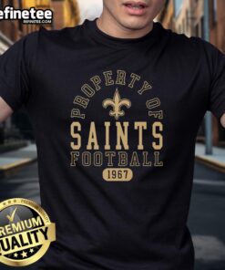 Awesome New Orleans Saints Football T-Shirt since 1967, showcasing team pride with vibrant colors and bold graphics.