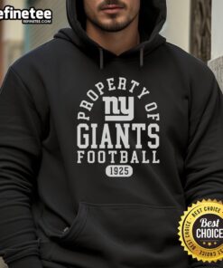 New York Giants hoodie featuring 'Awesome Property' design, celebrating the team's history since 1925.