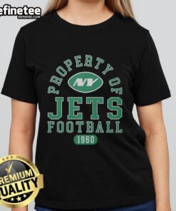 Awesome New York Jets football ladies tee since 1960, featuring stylish design and team colors for passionate fans.