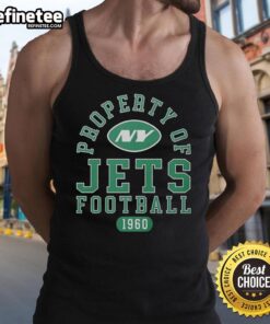 New York Jets football tank top featuring awesome design, celebrating the team's legacy since 1960.
