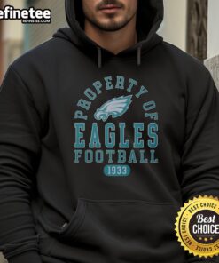 Awesome Philadelphia Eagles hoodie celebrating the team's legacy since 1933, perfect for fans and football enthusiasts.