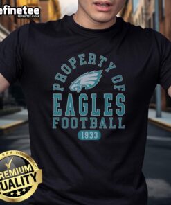 Awesome Philadelphia Eagles Football T-Shirt since 1933 featuring team logo, perfect for fans and collectors.