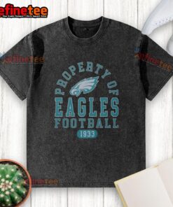 Philadelphia Eagles Football washed t-shirt since 1933, showcasing team pride and vintage style for fans.