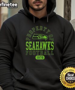 Alt Text: Seattle Seahawks hoodie showcasing team pride since 1976, perfect for fans of NFL football and stylish game day wear.