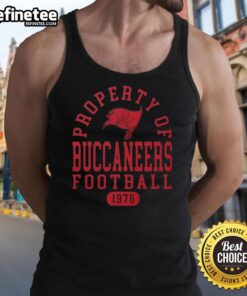 Stylish tank top featuring the Tampa Bay Buccaneers logo, celebrating their football legacy since 1976.