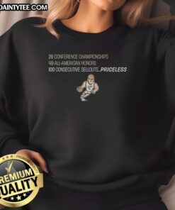 Awesome Purdue Boilermakers basketball sweatshirt celebrating 100 consecutive sellouts with the beloved mascot.