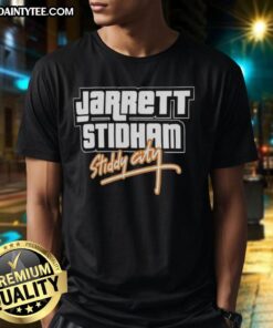 Awesome Stiddy City GTA Vice City Style T-Shirt featuring Jarrett Stidham for Denver Broncos fans.