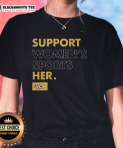 Awesome Support Women's Sports Her Ladies Tee in vibrant colors, perfect for active women who love sports.