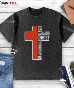 Awesome Syracuse Orange women's basketball t-shirt featuring 'I Can Do All Things Through Christ Who Strengthens Me' design.