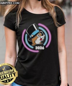 Awesome Texas Snax Buc-ee's Happy New Year 2026 ladies tee featuring festive design and vibrant colors for holiday celebrations.