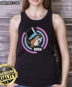 Awesome Texas Snax Buc-ee's Happy New Year 2026 tank top featuring vibrant colors and festive design.