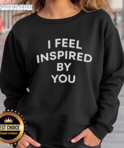Awesome The Valley Persian Style Golnesa Gharachedaghi I Feel Inspired By You Letter Sweatshirt in vibrant colors.
