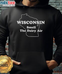 Awesome The Wire Herc Wisconsin Smell The Dairy Air hoodie featuring a stylish design and cozy fit for fans.