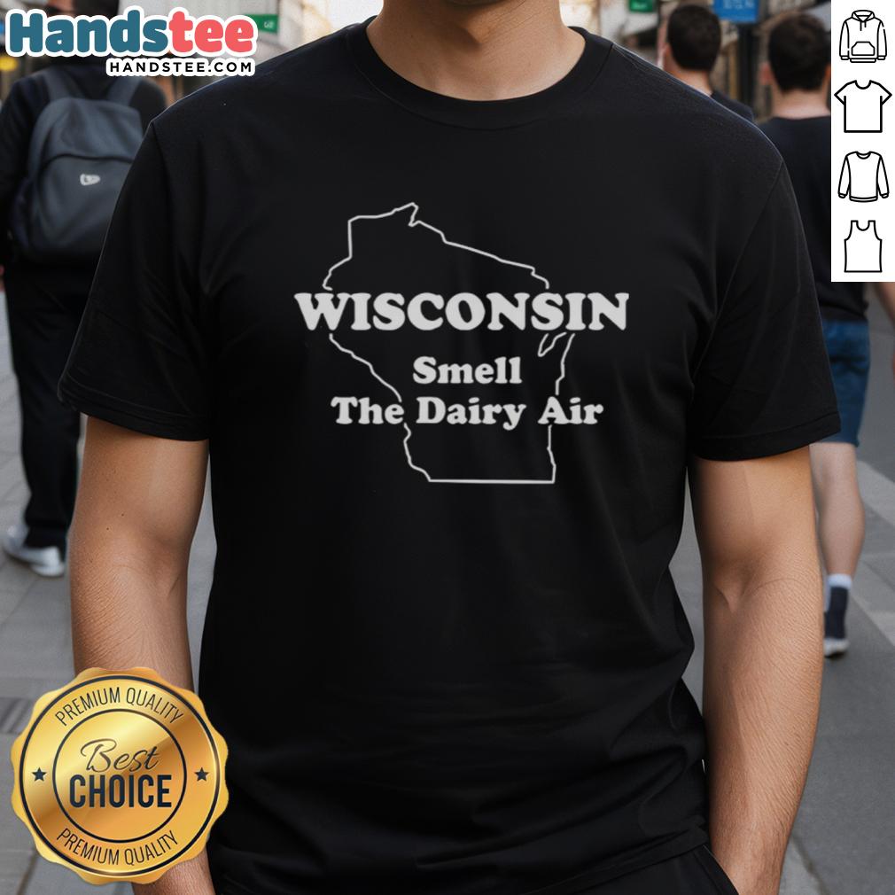awesome-the-wire-herc-wisconsin-smell-the-dairy-air-t-shirt Awesome The Wire Herc Wisconsin Smell The Dairy Air T-Shirt featuring a fun graphic design inspired by the series.