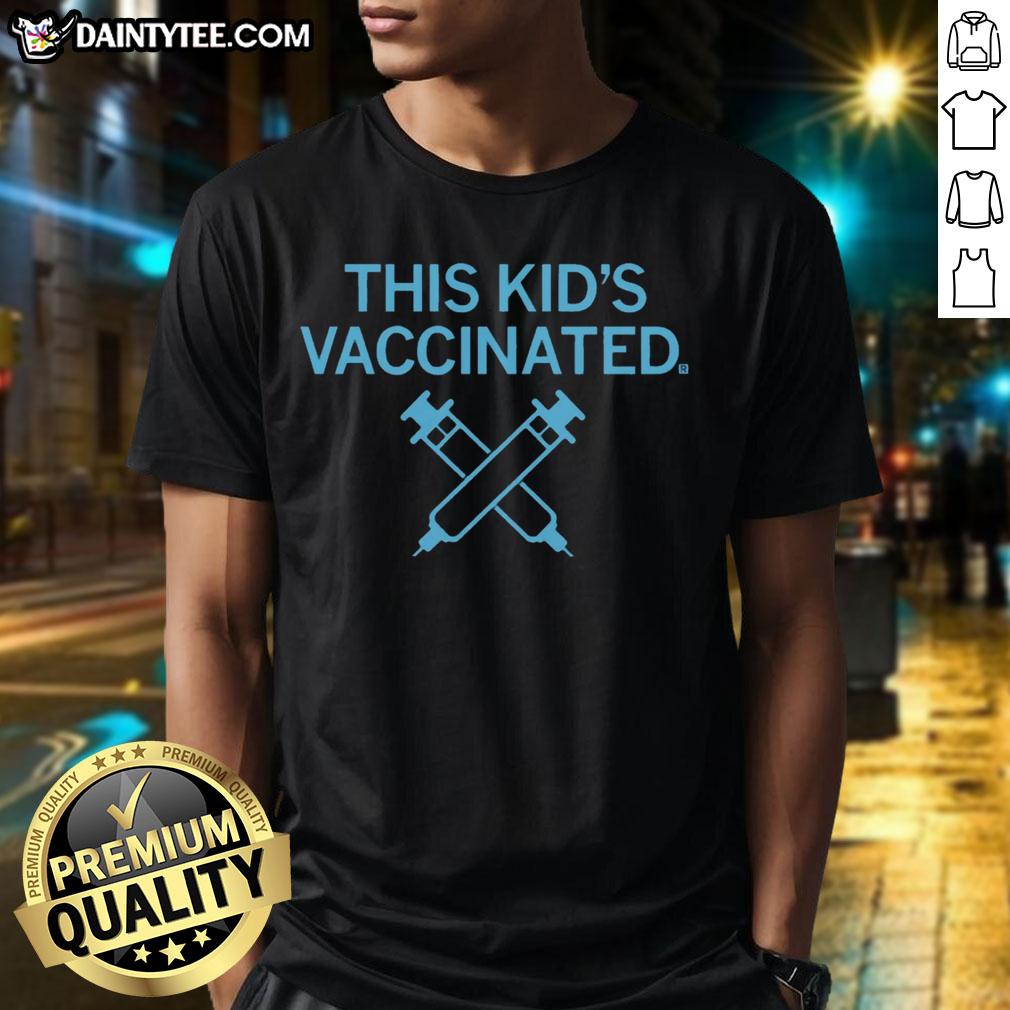 awesome-this-kids-vaccinated-t-shirt Awesome This Kid's Vaccinated T-Shirt featuring a colorful design promoting vaccination for kids.