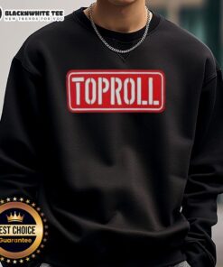 Awesome Toproll Arm Wrestling Pro Strength and Grip Sweatshirt featuring bold graphics and a comfortable fit for athletes.