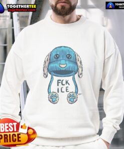 Awesome Travis Knight Fuck Ice Blue Beanie Sweatshirt, featuring a stylish design and vibrant blue color.