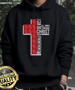 USC Trojans women's basketball hoodie featuring 'I Can Do All Things Through Christ Who Strengthens Me' design.
