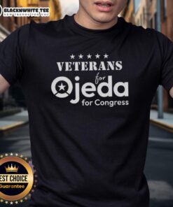 Awesome Veterans For Ojeda For Congress T-Shirt featuring patriotic design supporting veterans and congressional candidate Ojeda.