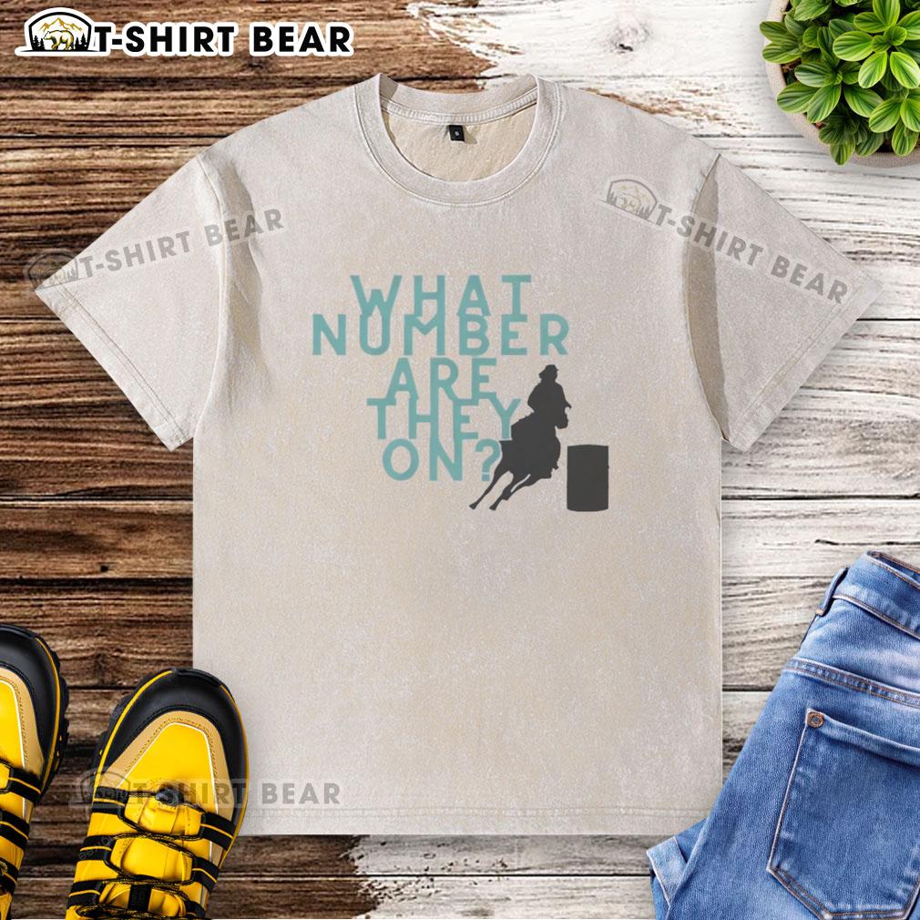 Awesome What Number Are They On Washed T Shirt Awesome What Number Are They On washed t-shirt featuring a trendy graphic design in a casual fit.