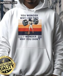Alt Text: Awesome Wonder Woman hoodie design with a playful slogan about curiosity and empowerment.