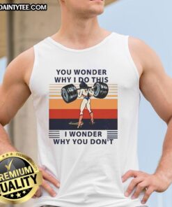 Awesome Wonder Woman tank top featuring a catchy phrase, perfect for fans of superhero apparel and comic book style.