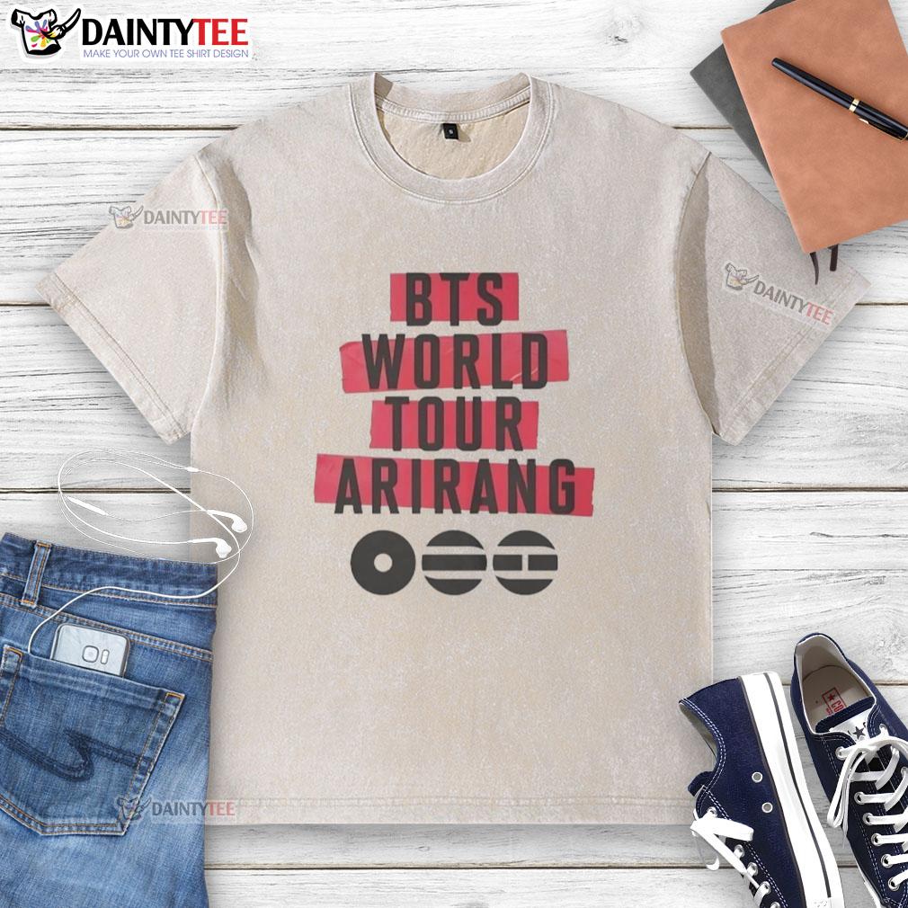 cute-bts-world-tour-arirang-2026-washed-t-shirt Cute BTS World Tour Arirang 2026 washed t-shirt featuring vibrant graphics and a comfortable fit for fans.