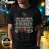 Alt Text: Cute First They Came For The Immigrants T-Shirt featuring powerful quote and design for advocates of human rights.