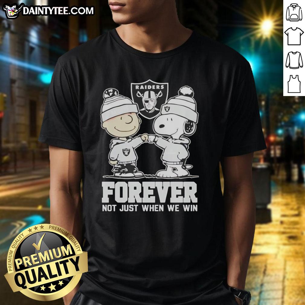 cute-peanut-snoopy-charlie-brown-las-vegas-raiders-forever-not-just-when-we-win-t-shirt Alt Text: Cute Peanut Snoopy and Charlie Brown on Las Vegas Raiders Forever T-Shirt, perfect for fans not just when they win.