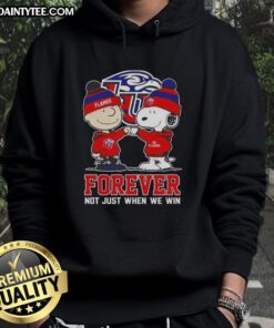 Cute Peanut Snoopy and Charlie Brown hoodie with 'Liberty Flames Forever' design, perfect for fans and cozy wear.