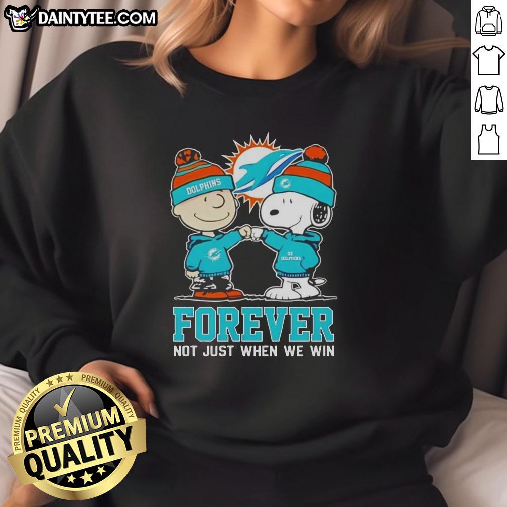 cute-peanut-snoopy-charlie-brown-miami-dolphins-forever-not-just-when-we-win-sweatshirt Alt Text: Cute Peanut Snoopy and Charlie Brown Miami Dolphins sweatshirt, perfect for fans who love the team all season long.