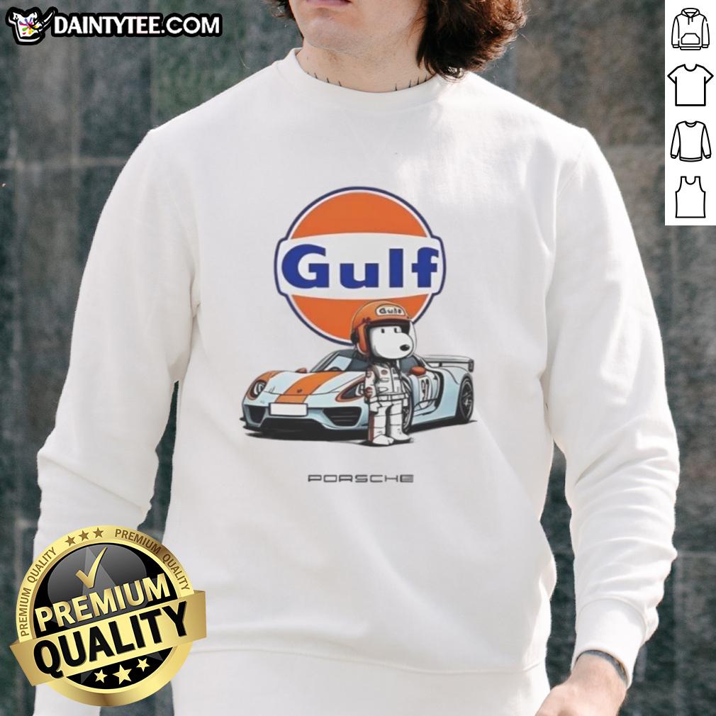 cute-snoopy-gulf-porsche-sweatshirt Adorable Cute Snoopy Gulf Porsche sweatshirt featuring vibrant colors and a playful design, perfect for casual wear.